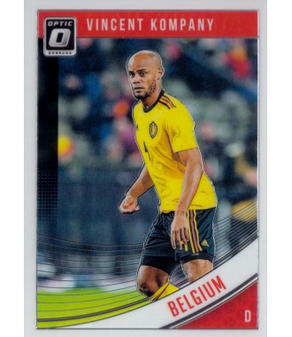 DONRUSS SOCCER 2018-2019 OPTIC Vincent Kompany (Belgium)